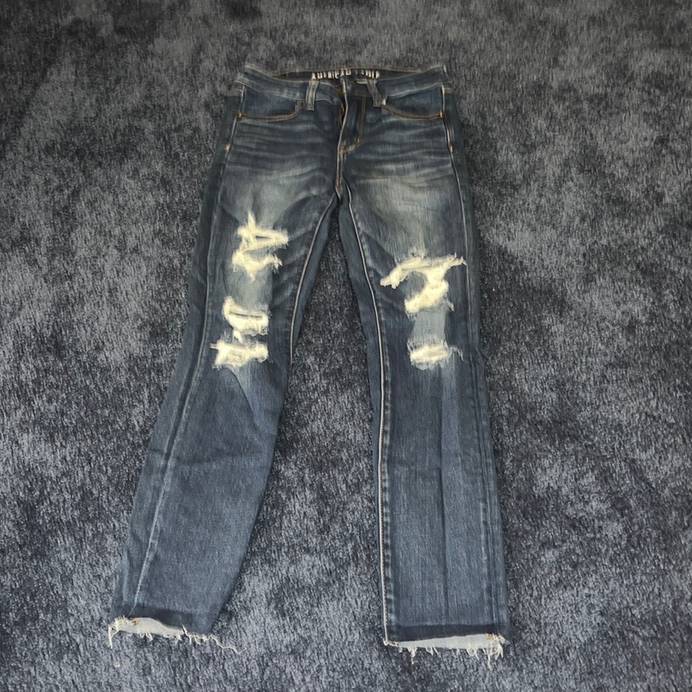 Dark wash American Eagle NE(X)T LEVEL STRETCH